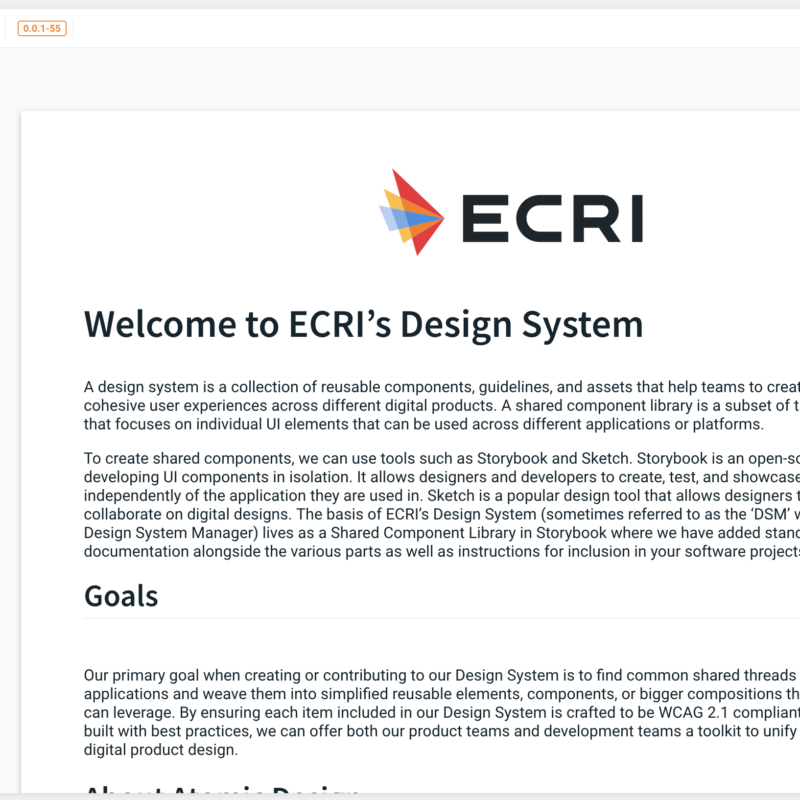 design system storybook